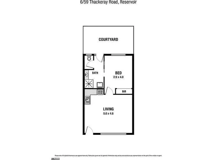 Fifth view of Homely unit listing, 6/59 Thackeray Road, Reservoir VIC 3073