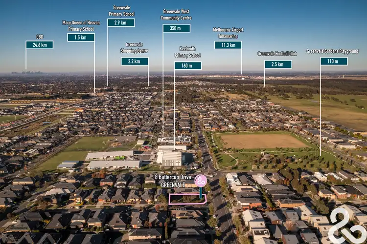 Second view of Homely land listing, 8 Buttercup Drive, Greenvale VIC 3059