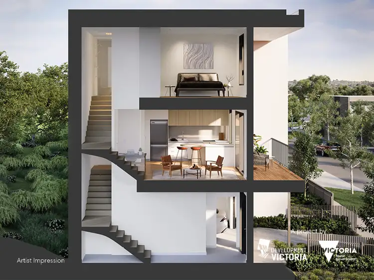 Fifth view of Homely townhouse listing, Lot 509/247 St Albans Road, Sunshine North VIC 3020