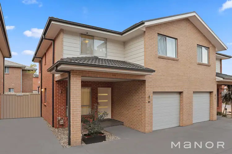 Main view of Homely townhouse listing, 21 Emblica Glade, Kellyville Ridge NSW 2155