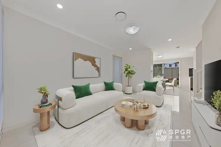 Second view of Homely townhouse listing, 51 Vasanta Glade, Woodcroft NSW 2767