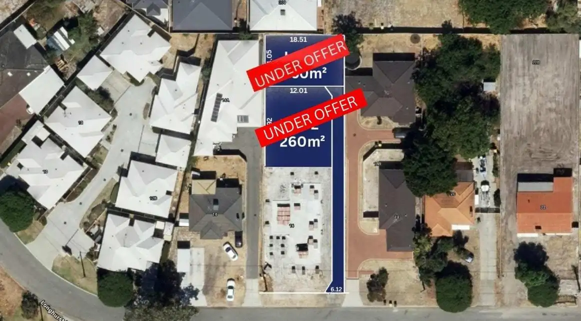 Main view of Homely land listing, LOT 2, 16 Longhurst Way, Queens Park WA 6107