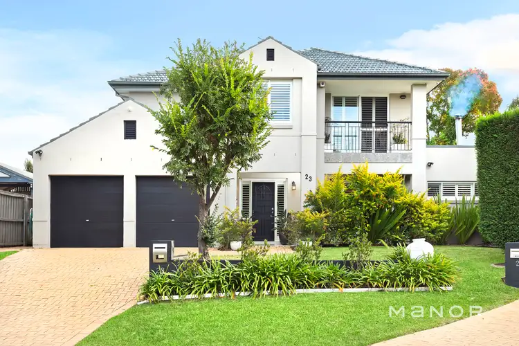 Main view of Homely house listing, 23 Kristy Court, Kellyville NSW 2155
