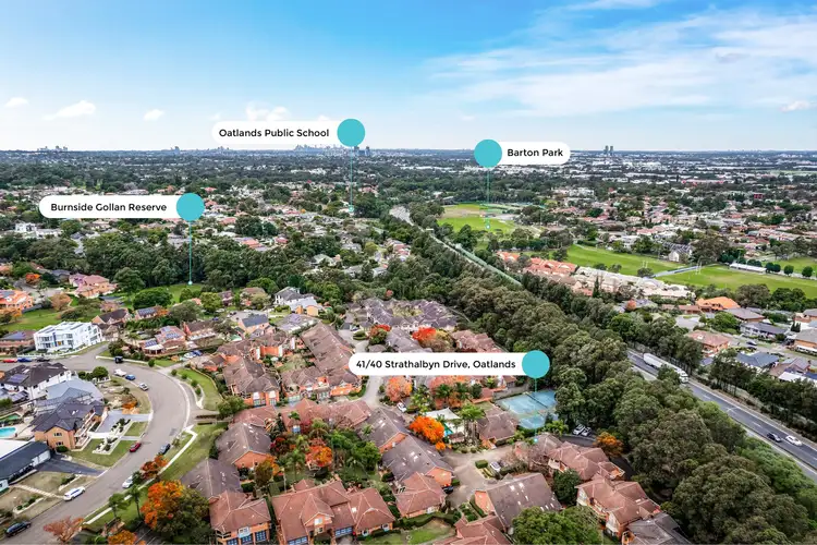 Third view of Homely townhouse listing, 41/40 Strathalbyn Drive, Oatlands NSW 2117