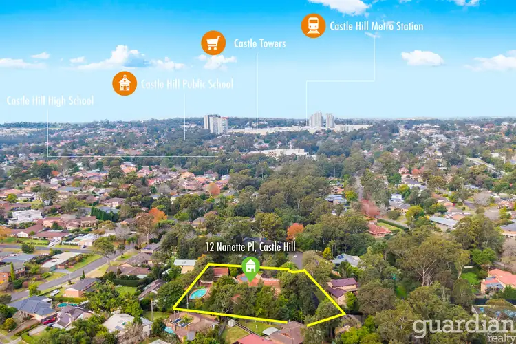 Fifth view of Homely house listing, 12 Nanette Place, Castle Hill NSW 2154