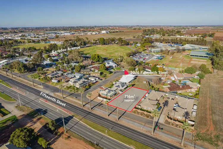 Main view of Homely land listing, 2076 Fifteenth Street, Irymple VIC 3498