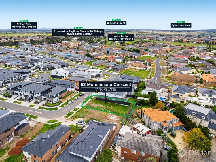 Third view of Homely land listing, 52 Maremmano Crescent, Taylors Lakes VIC 3038