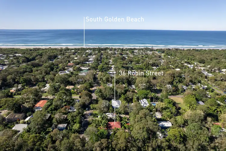 Second view of Homely house listing, 36 Robin Street, South Golden Beach NSW 2483