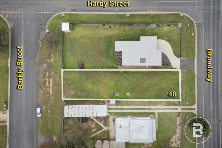 Main view of Homely land listing, 48 Broadway, Dunolly VIC 3472