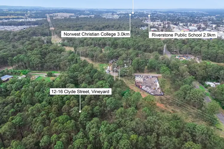 Second view of Homely land listing, 12-16 Clyde Street, Vineyard NSW 2765