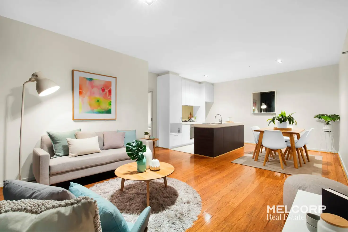 Main view of Homely apartment listing, 1306/483 Swanston Street, Melbourne VIC 3000