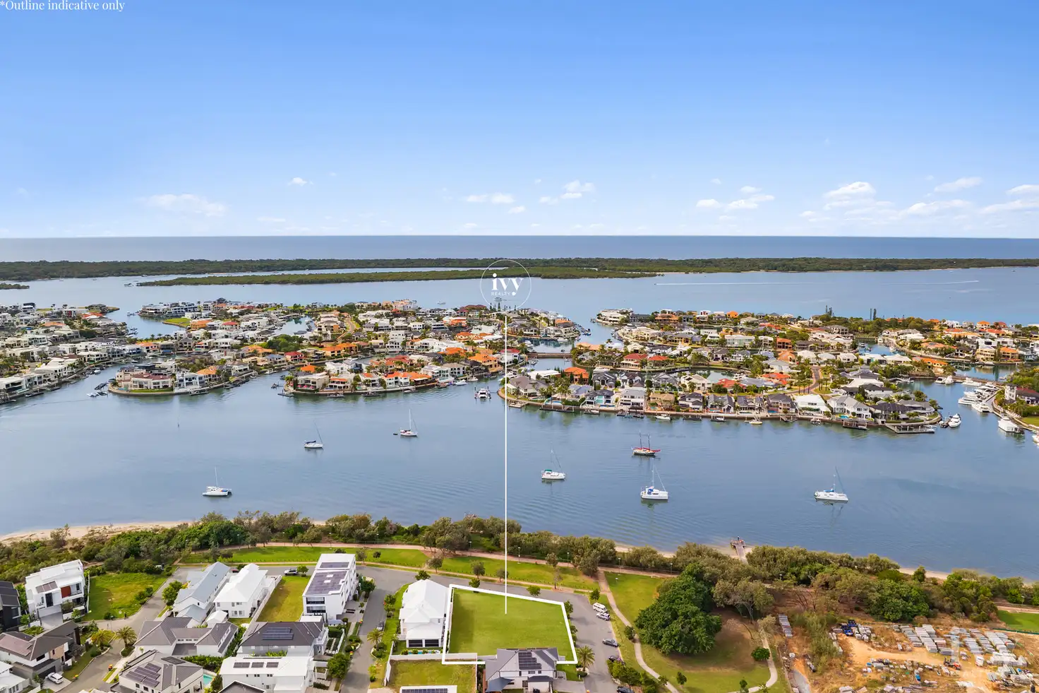 Main view of Homely land listing, 8 Oceania Way, Paradise Point QLD 4216