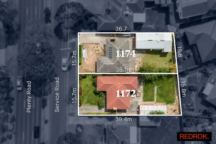 Main view of Homely house listing, 1172&1174 Plenty Road, Bundoora VIC 3083