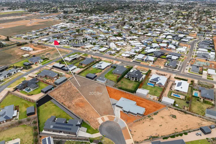 Main view of Homely land listing, 5 Matilda Place, Mildura VIC 3500