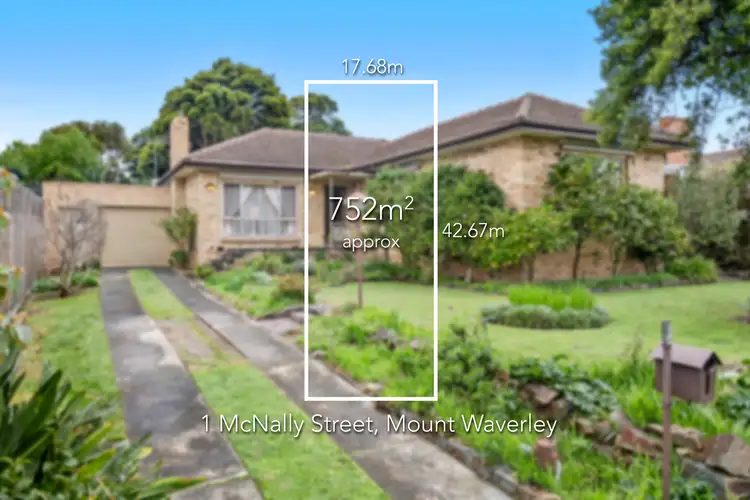 Main view of Homely house listing, 1 McNally Street, Mount Waverley VIC 3149