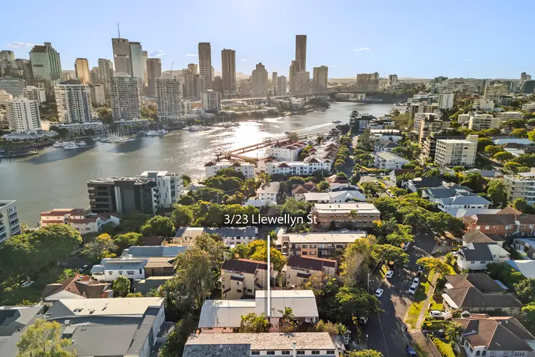Main view of Homely unit listing, 3/23 Llewellyn Street, New Farm QLD 4005