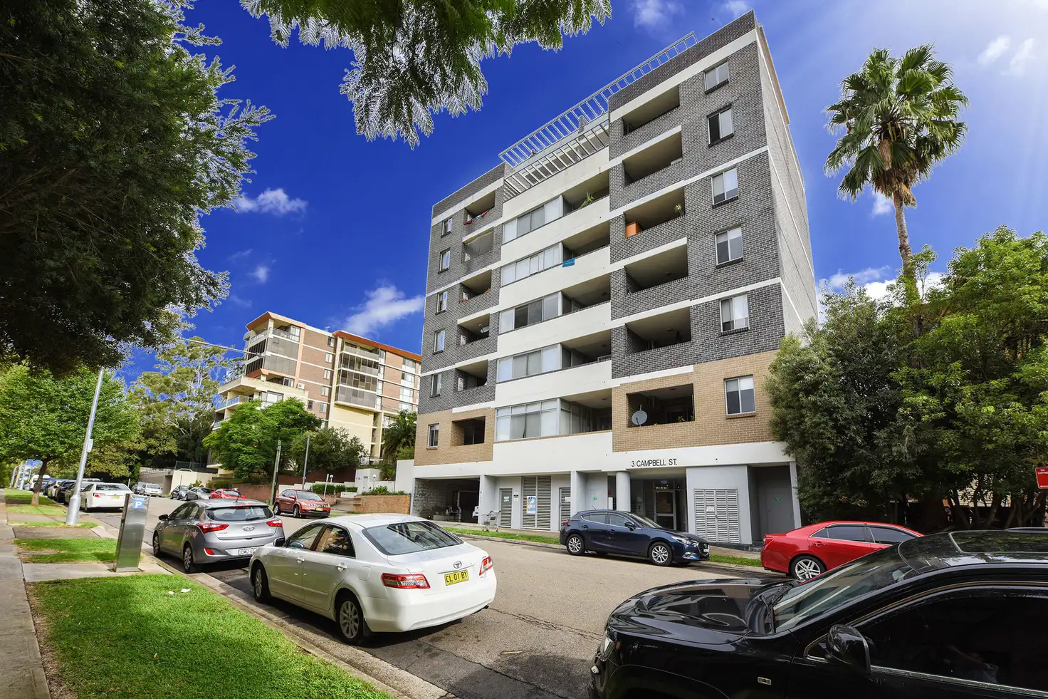 Main view of Homely apartment listing, 56/3 Campbell Street, Parramatta NSW 2150