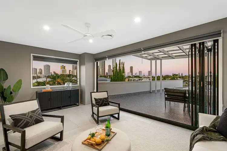 Second view of Homely semi-detached listing, 1/38 Merrimac Boulevard, Broadbeach Waters QLD 4218