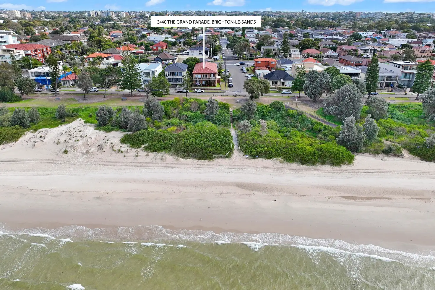 Main view of Homely apartment listing, 3/40 The Grand Parade, Brighton-Le-Sands NSW 2216