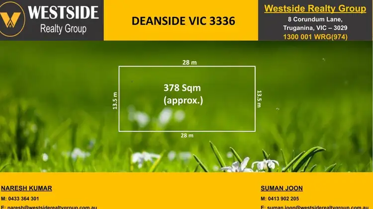 Main view of Homely land listing, International Street, Deanside VIC 3336