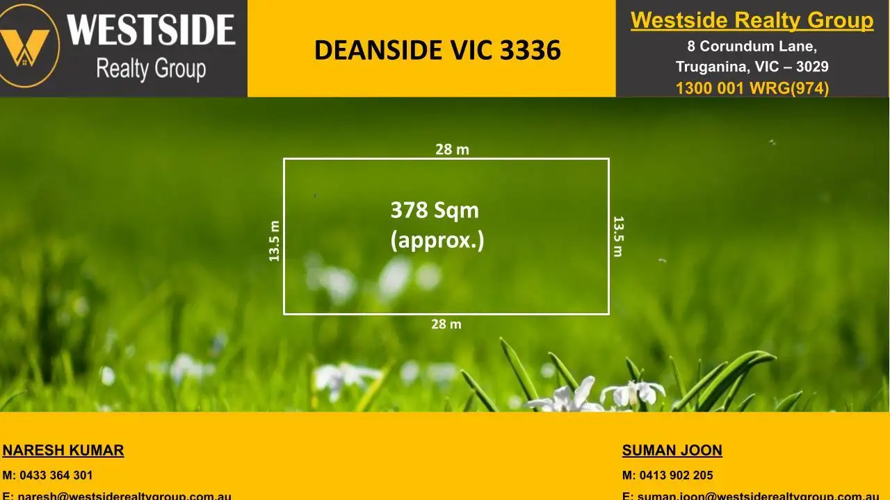 Main view of Homely land listing, International Street, Deanside VIC 3336