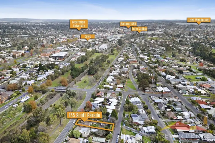 Second view of Homely house listing, 155 Scott Parade, Ballarat East VIC 3350
