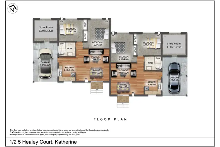 Main view of Homely semi-detached listing, 5 Healey Court, Katherine NT 850