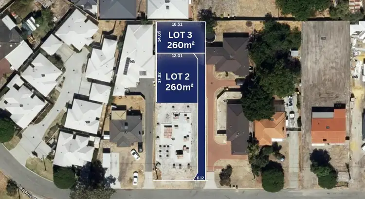 Second view of Homely land listing, LOT 3, 16 Longhurst Way, Queens Park WA 6107
