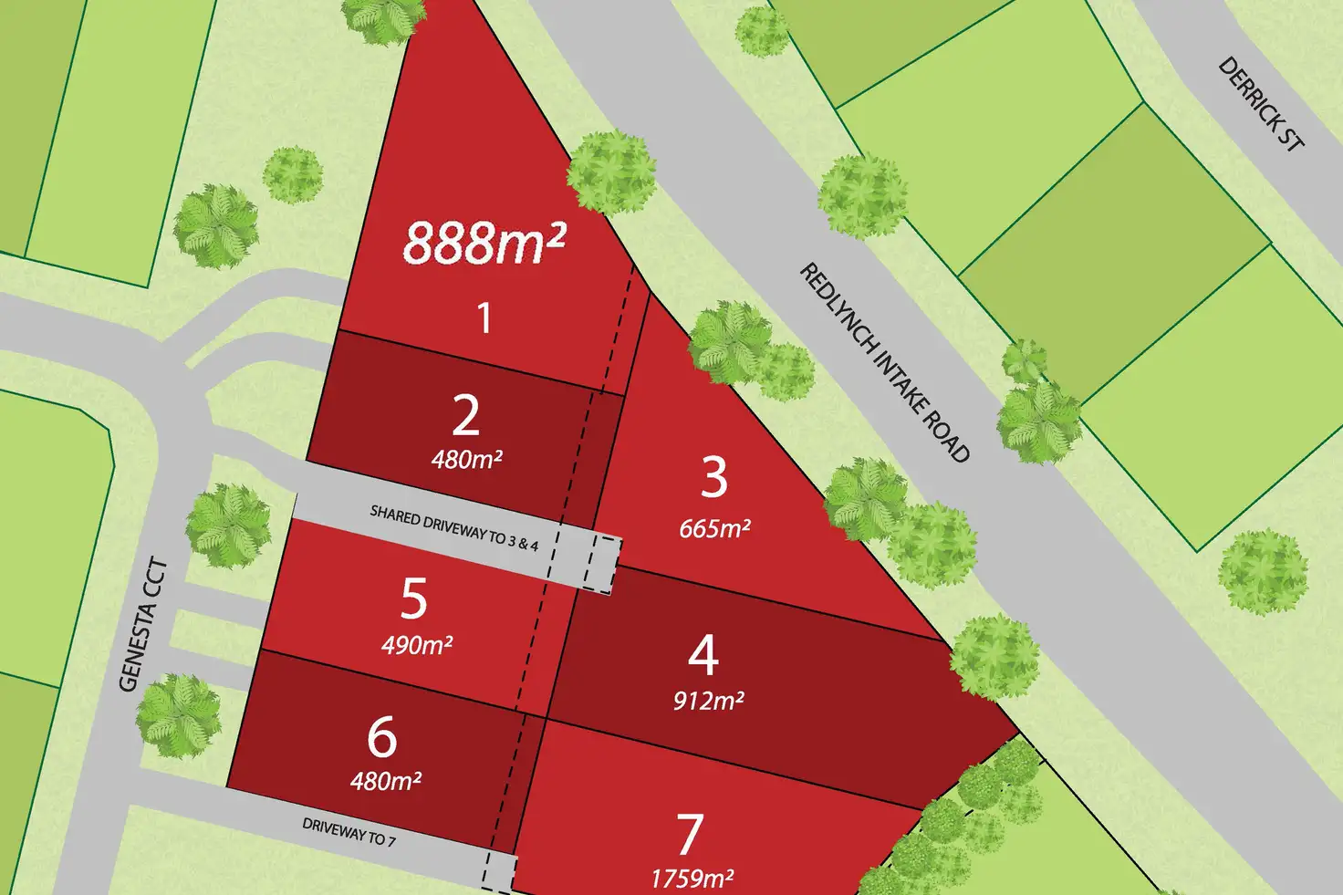 Main view of Homely land listing, LOT 1, 110-124 Redlynch Intake Road, Redlynch QLD 4870
