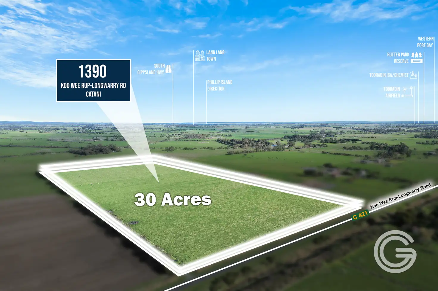 Main view of Homely land listing, 1390 Koo Wee Rup-Longwarry, Catani VIC 3981