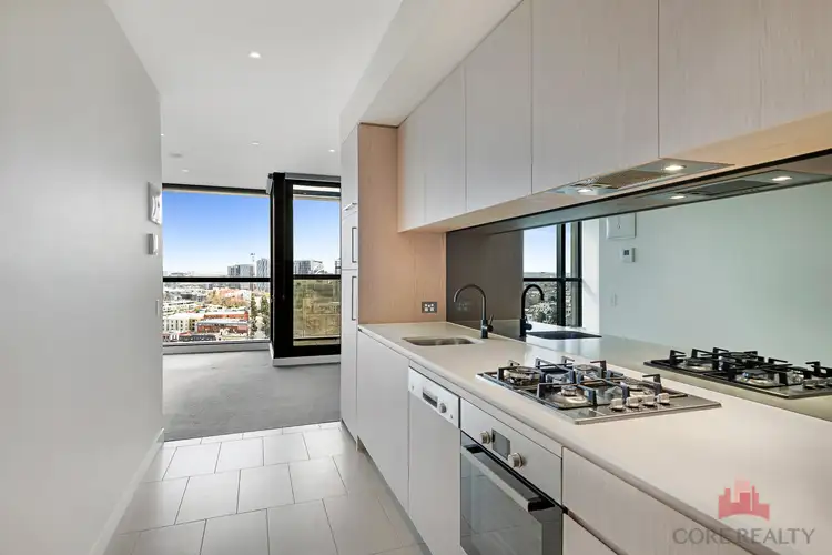 Second view of Homely apartment listing, 1805/155 Franklin Street, Melbourne VIC 3000