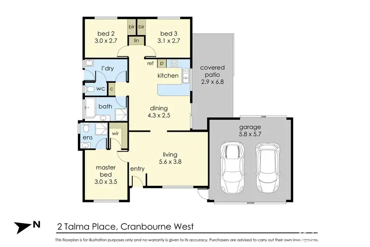 Second view of Homely house listing, 2 Talma Place, Cranbourne West VIC 3977