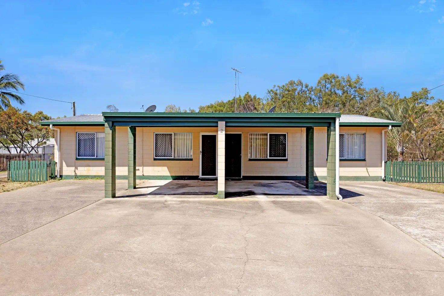 Main view of Homely semi-detached listing, 2 Griffey Street, Burdell QLD 4818