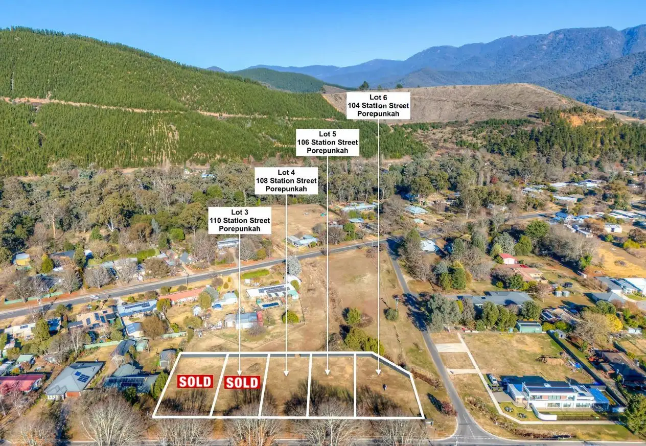 Main view of Homely land listing, 104-110 Station Street, Porepunkah VIC 3740