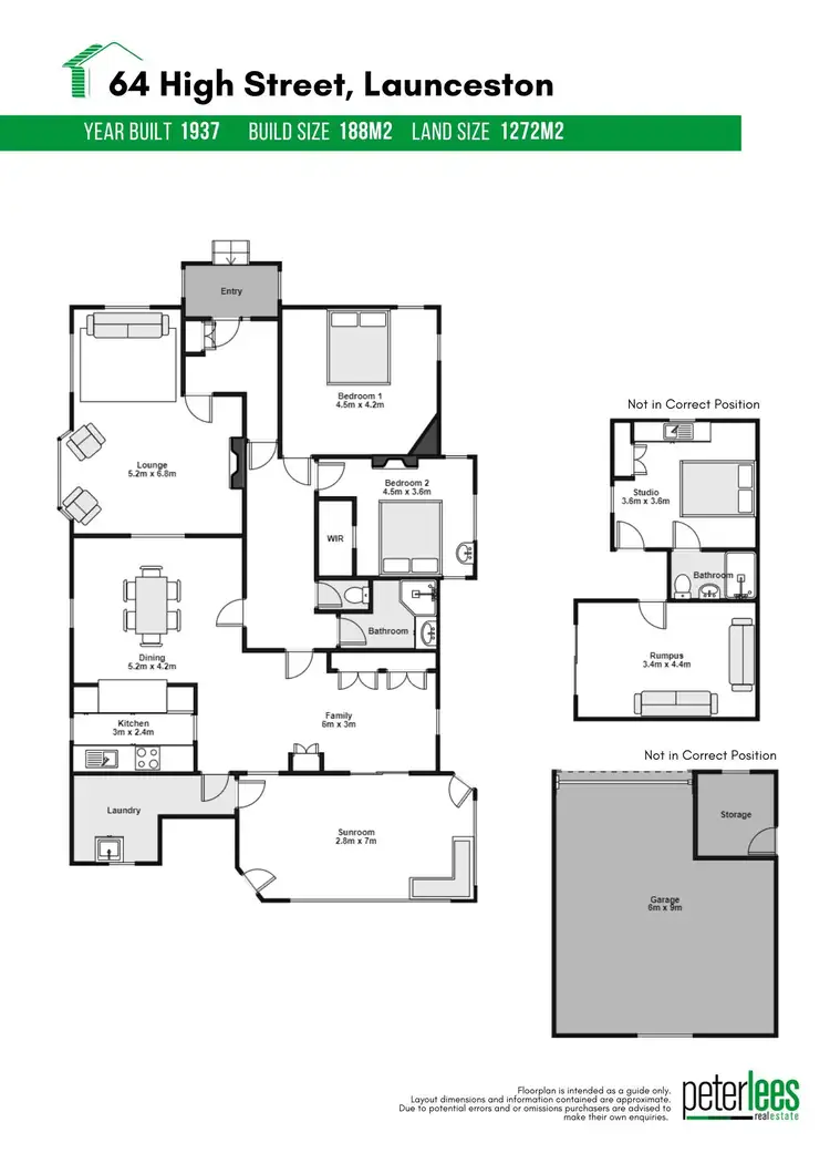 Second view of Homely house listing, 64 Elphin Road, Launceston TAS 7250