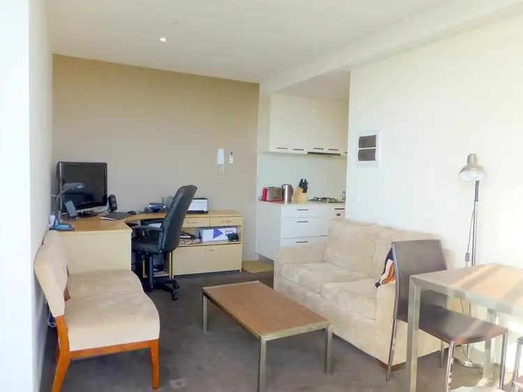 Second view of Homely apartment listing, 3105/288 Spencer Street, Melbourne VIC 3000
