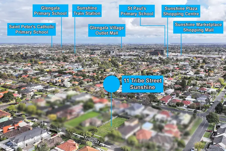 Fourth view of Homely land listing, 11 Tribe Street, Sunshine VIC 3020