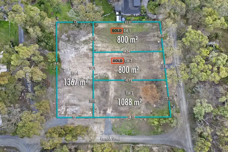 Main view of Homely land listing, LOT 3 & 4, 2-4 Cornish Street, Buninyong VIC 3357