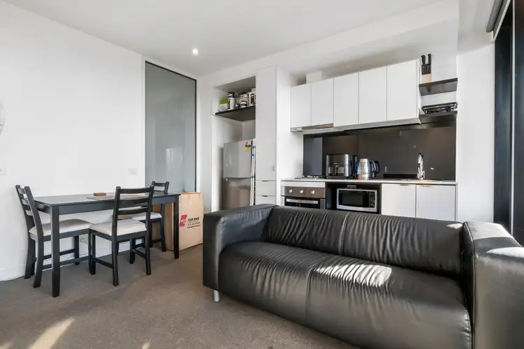 Second view of Homely apartment listing, 2504/7 Katherine Place, Melbourne VIC 3000