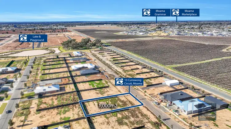 Second view of Homely land listing, 13 Currawong Circuit, Moama NSW 2731