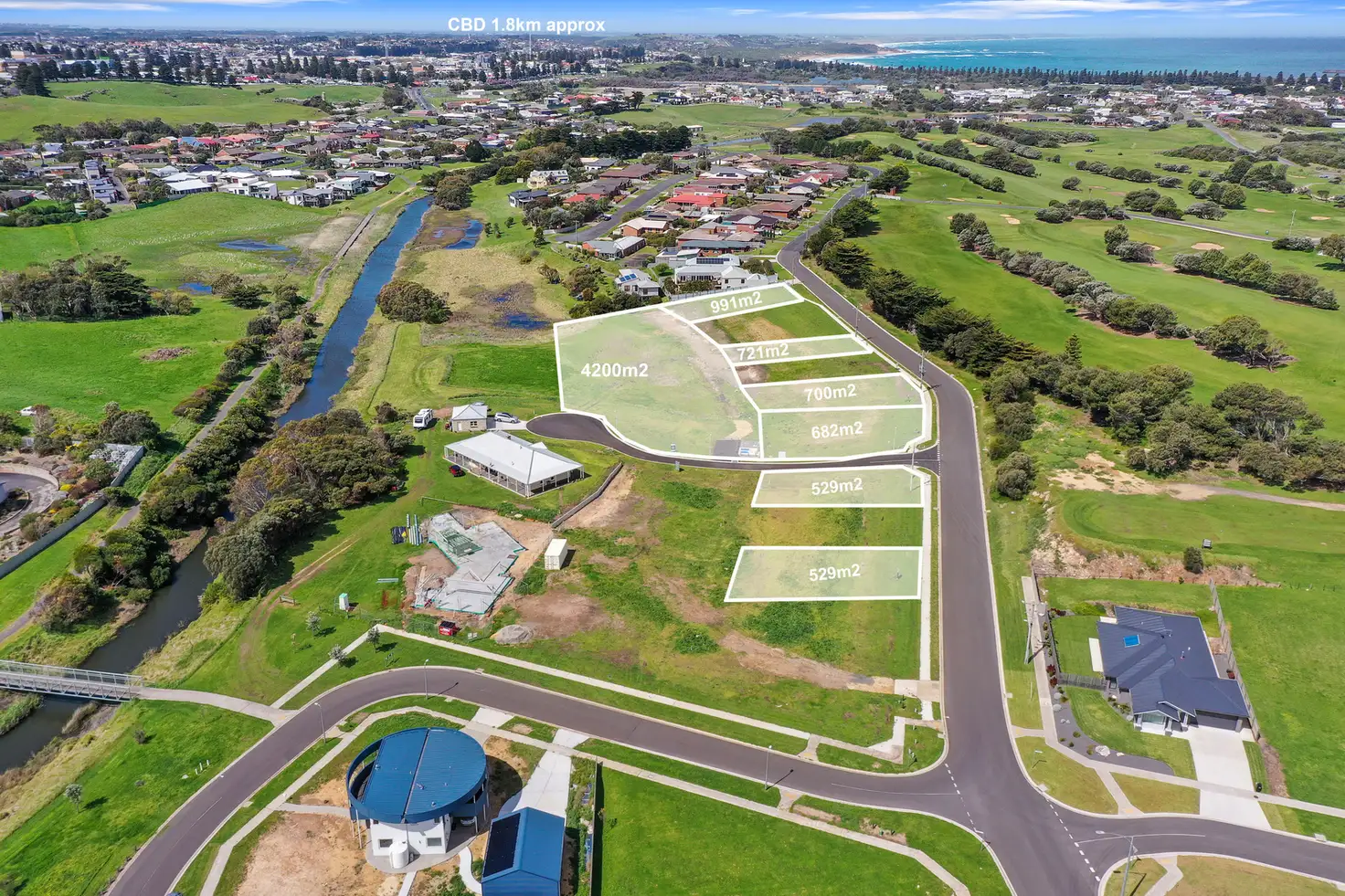Main view of Homely land listing, 6 Oceanex Drive, Warrnambool VIC 3280