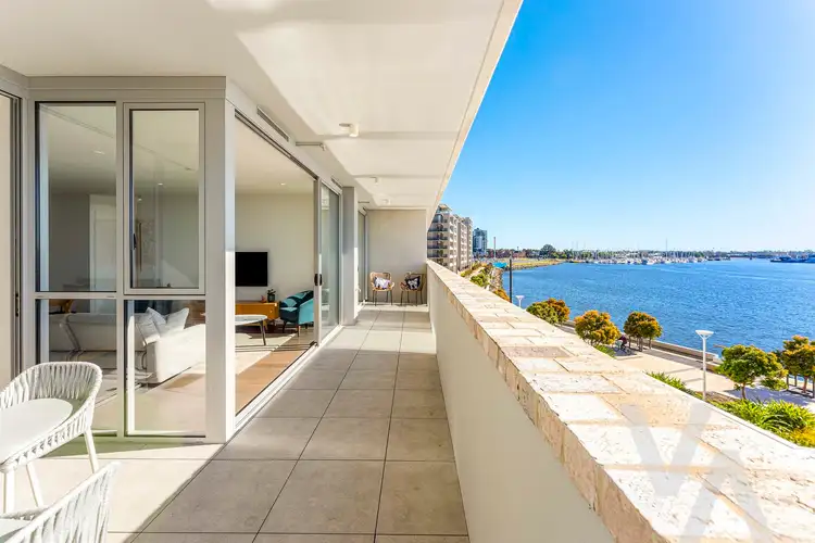 Second view of Homely apartment listing, 203/29 Honeysuckle Drive, Newcastle NSW 2300