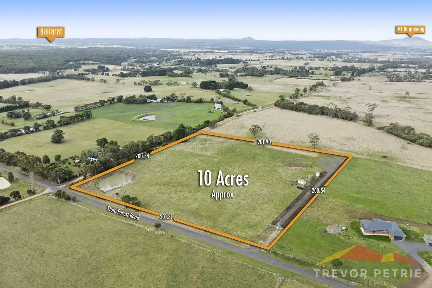 Main view of Homely land listing, 95 State Forest Road, Ross Creek VIC 3351