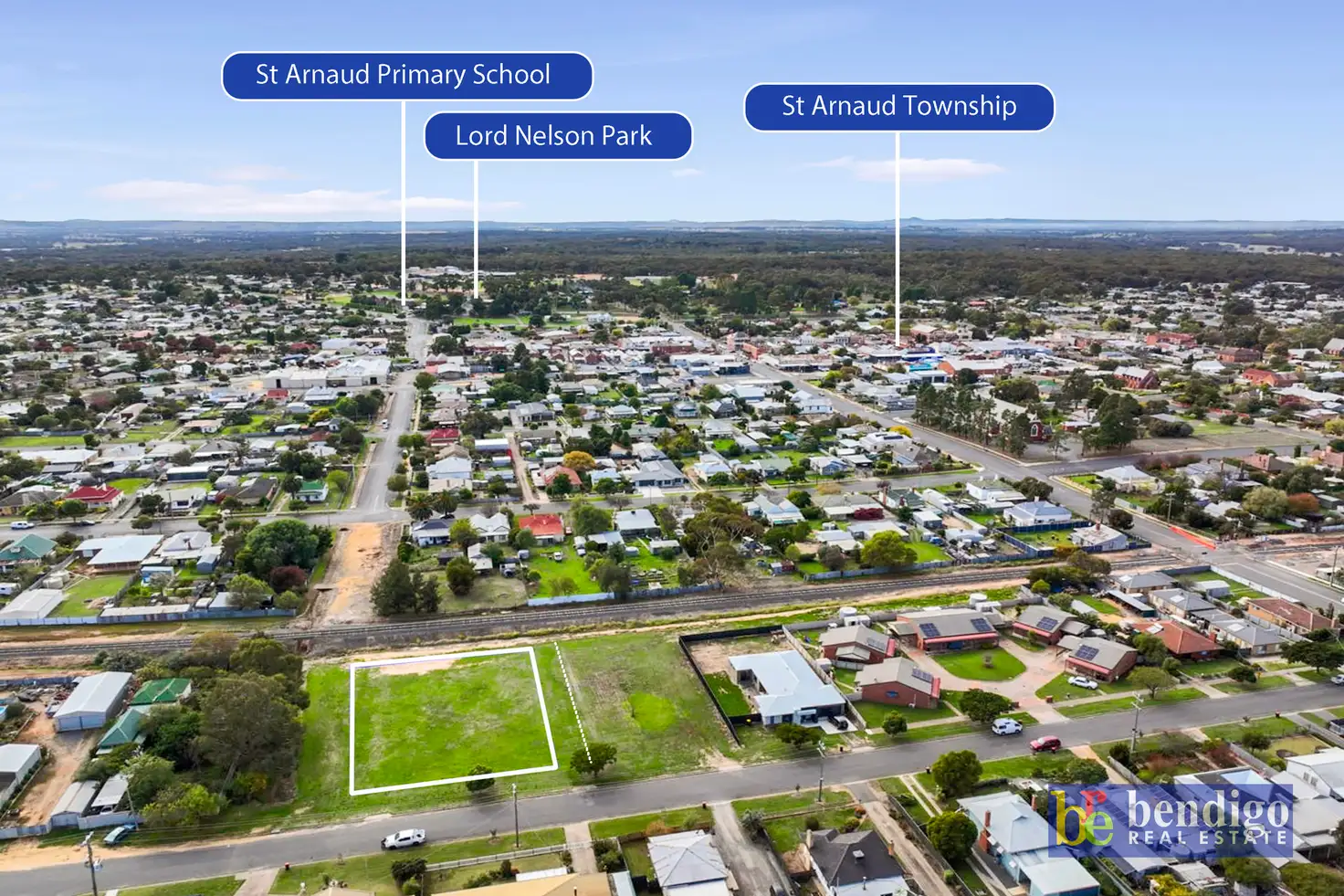 Main view of Homely land listing, 50 Bowen Street, St Arnaud VIC 3478