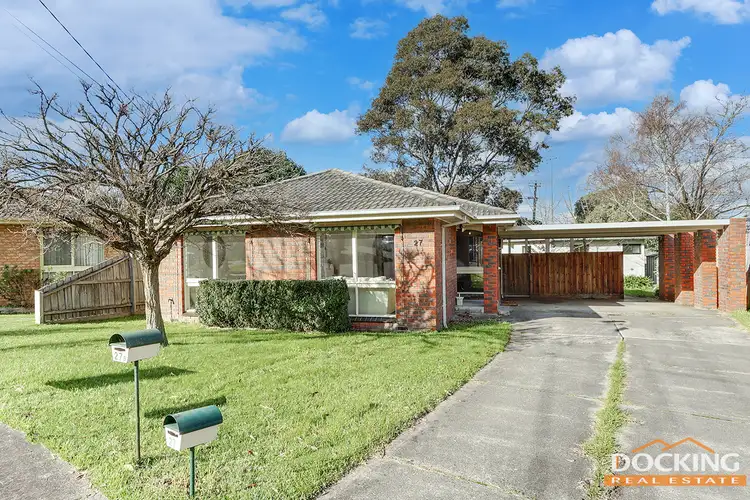 Main view of Homely house listing, 27 Melissa Grove, Vermont South VIC 3133