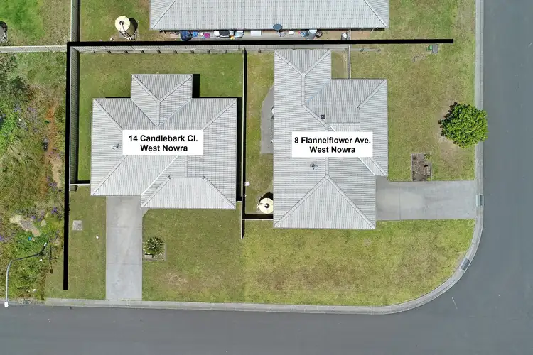 Main view of Homely semi-detached listing, 8 Flannelflower Avenue, West Nowra NSW 2541