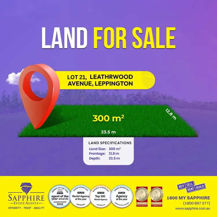 LOT 21 Leathrwood Avenue, Leppington NSW 2179