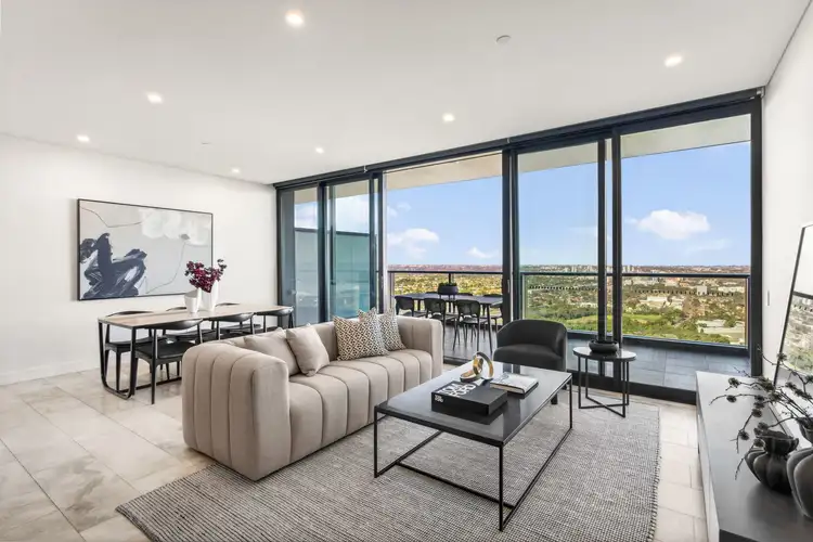 Second view of Homely apartment listing, 3502/1 Brushbox Street, Sydney Olympic Park NSW 2127