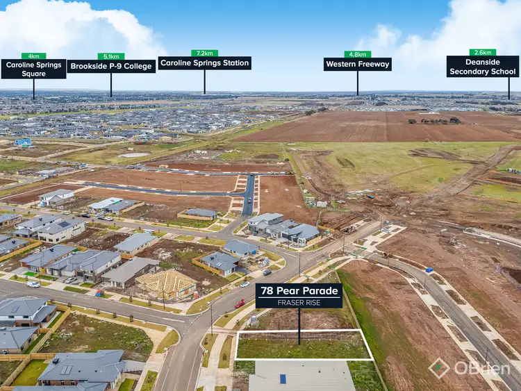 Second view of Homely land listing, 78 Pear Parade, Fraser Rise VIC 3336