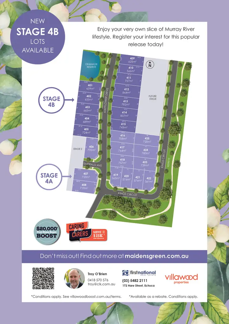 LOT 420, 3 Kings Circuit, Moama NSW 2731